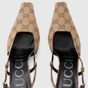 Gucci slingback pumps
